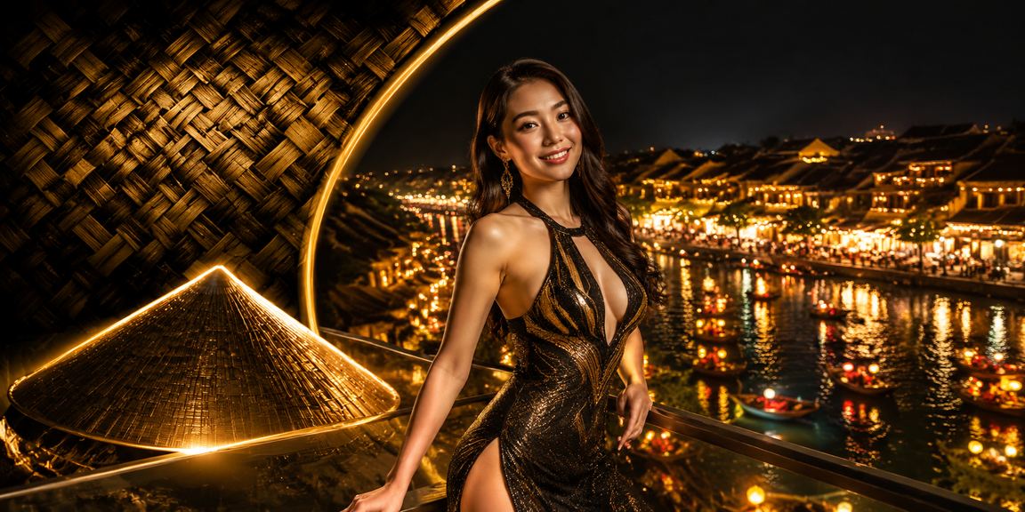 Người chơi tại Hội An kiểm tra giao dịch và số dư tài khoản trước khi tham gia slot game